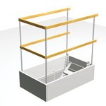 Zoldertrap Roto universeel Traphekje Hout-Metaal