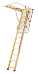 LWL Extra Fakro, échelle en bois, en 3 parties dépliable LWL Extra Fakro, échelle en bois, en 3 parties dépliable